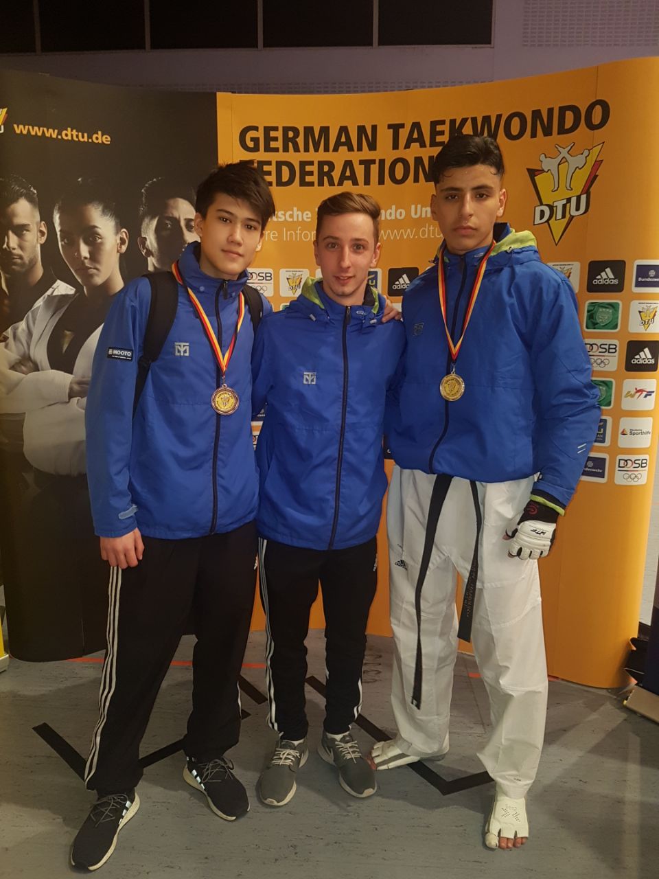 German Open 1 x Silber und 3 x Bronze TANGUN